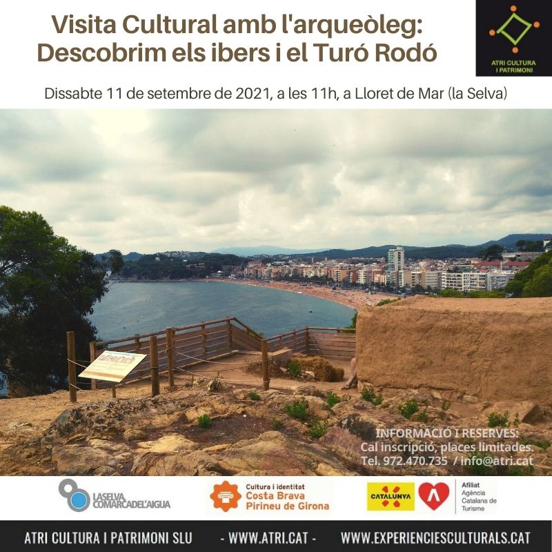 visita cultural ibers Lloret Costa Brava arqueoleg arqueologia