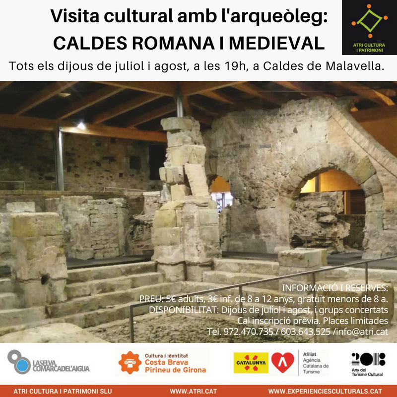 Visita cultural amb l’arqueòleg: Caldes romana i medieval